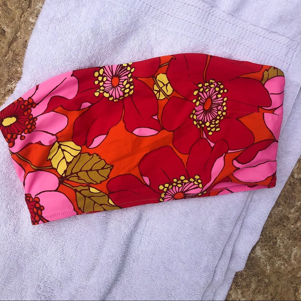 AERIE LONGLINE BANDEAU BIKINI TOP